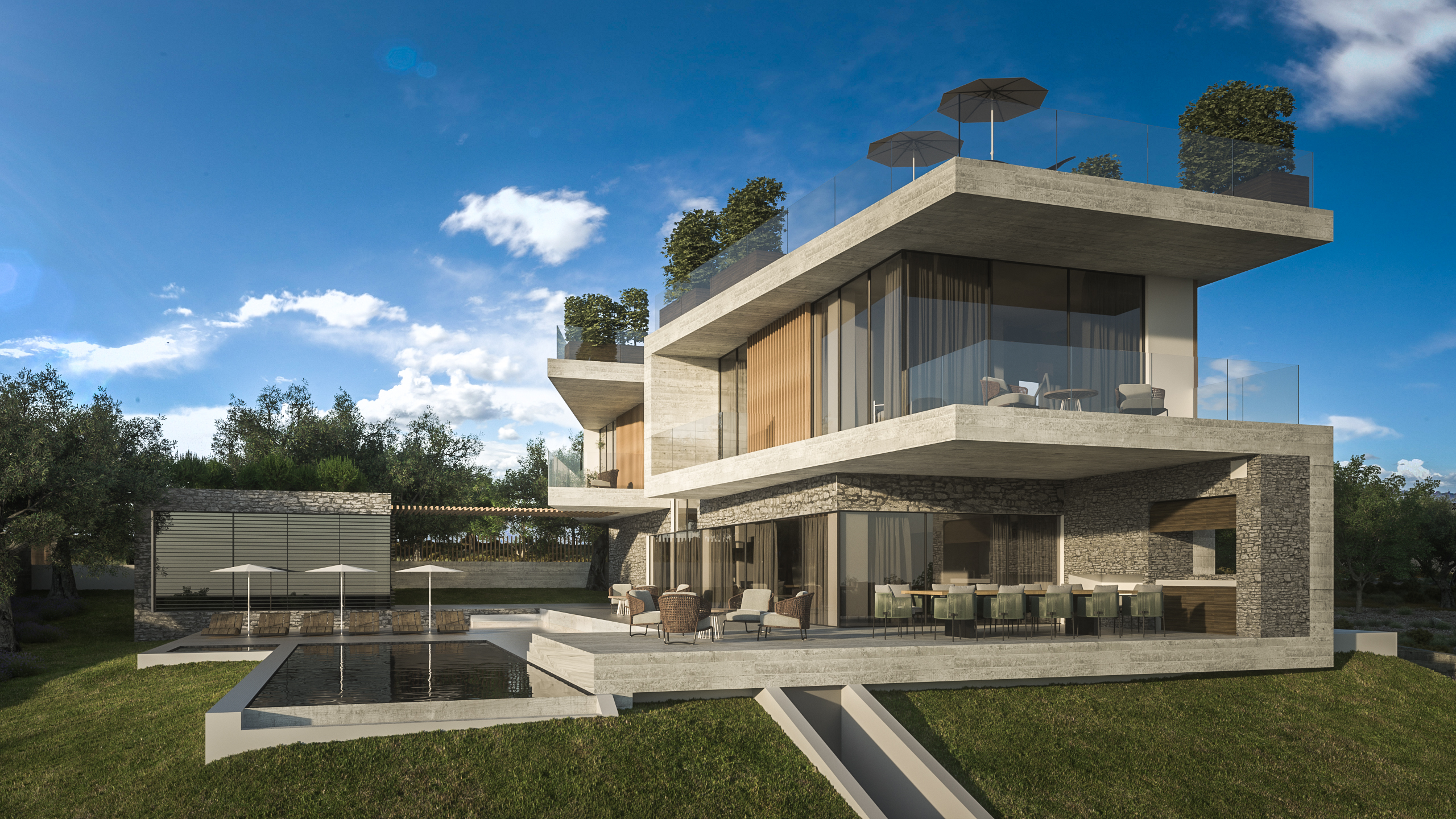 Day exterior
